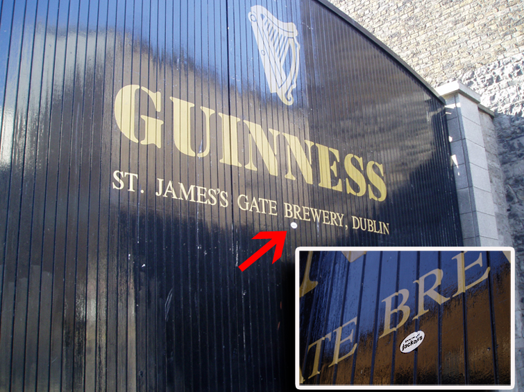 Guinness Brewery Dublin Sticker